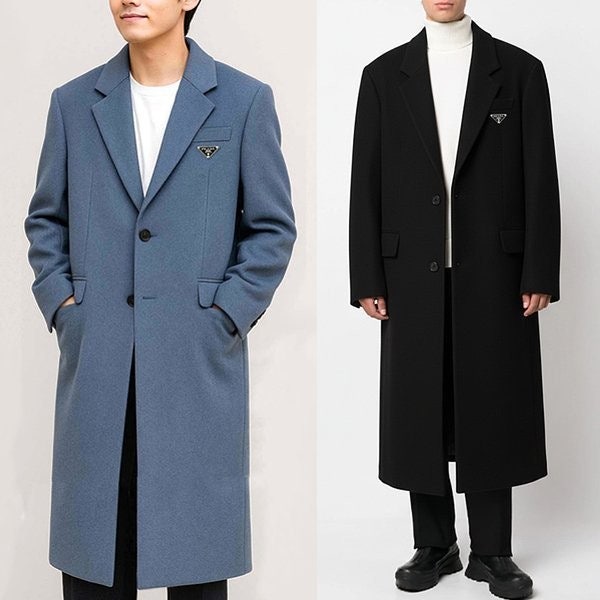 *프라다 플레이트 싱글코트* (2color)