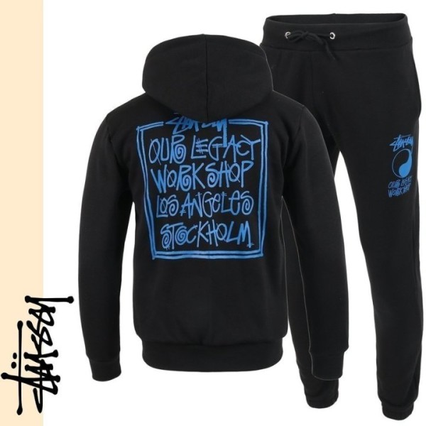 스투시 × 아워레가시 프레임 후드 집업 셋업-레플리카 사이트 쇼핑몰