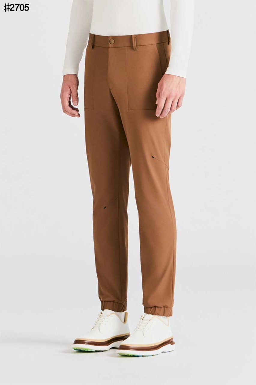 지포어 시즌 컬러 에센셜 솔리드 조거 팬츠 - 2 Color