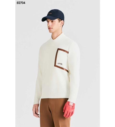 지포어 솔리드 컬러 에센셜 퍼포먼스 니트 풀오버 - 3 Color