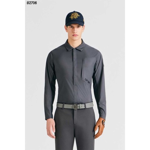 지포어 우븐 저지 하이브리드 셔츠 라이크 폴로 - 2 Color