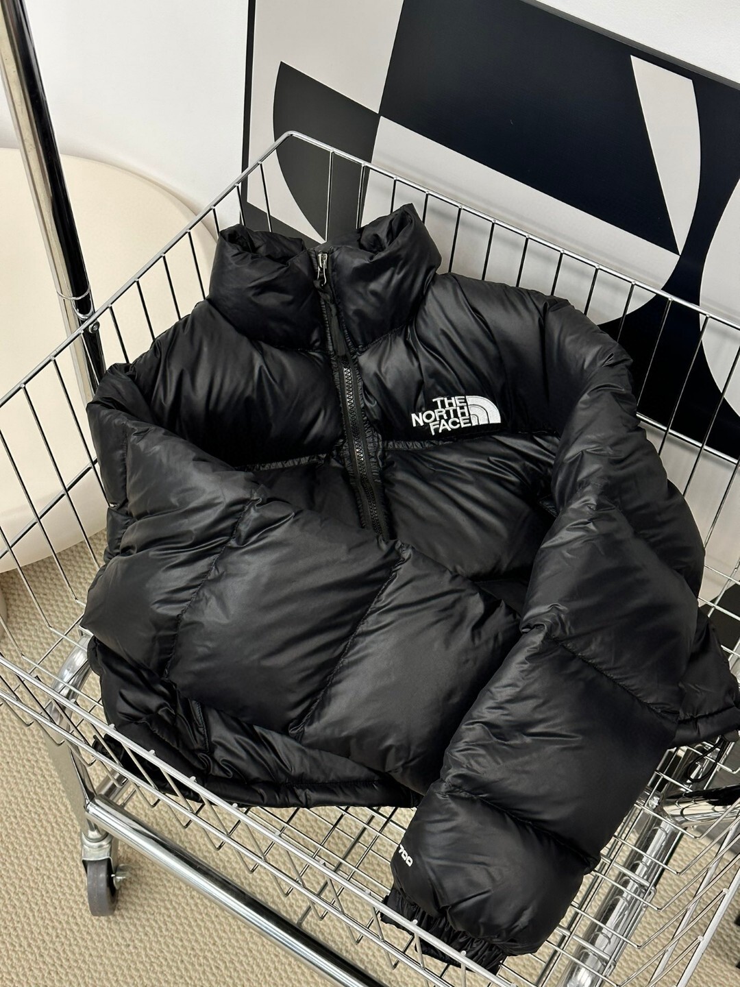 노스페이스 여성 눕시 숏 패딩 자켓 - 5 Color