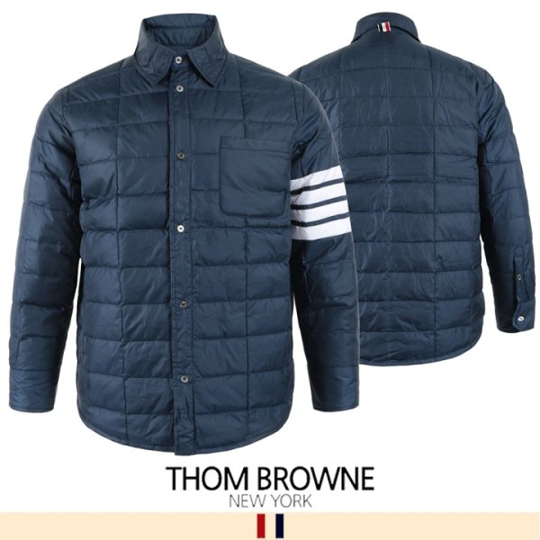 톰브라운 4바 덕다운 패딩 셔츠 -네이비- (100% 오리털)-레플리카 사이트 쇼핑몰