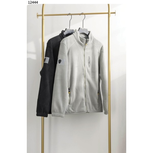 어메이징크리 남성 고스트 플리츠 퍼 자켓 - 2 Color-레플리카 사이트 쇼핑몰