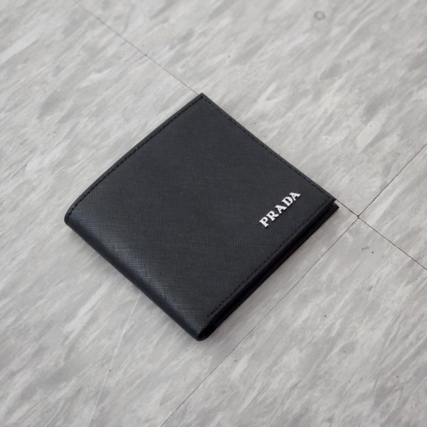 프라다 사피아노 레터링 반지갑-레플리카 사이트 쇼핑몰