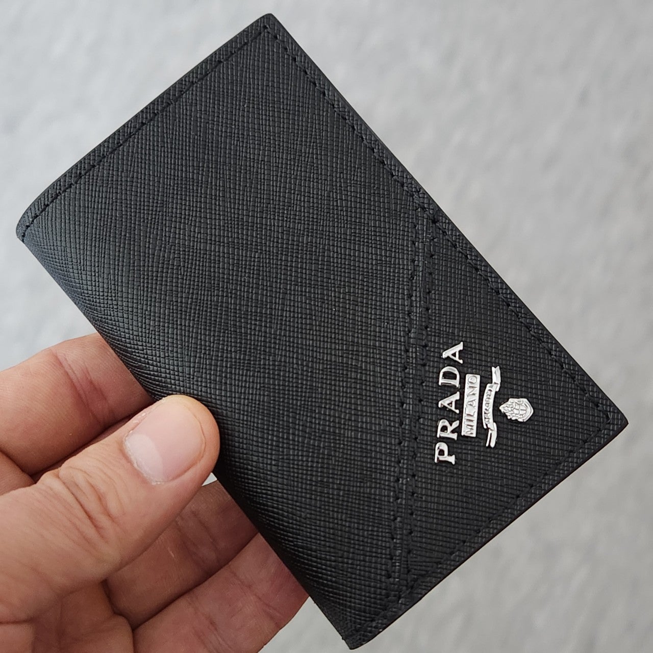 프라다 밀라노 카드지갑