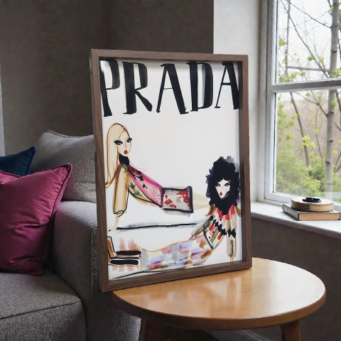 명품 브랜드 사진 포스터 액자 - 10 Color