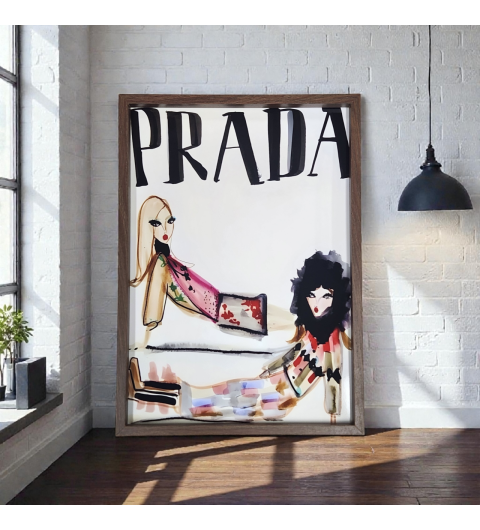 명품 브랜드 사진 포스터 액자 - 10 Color