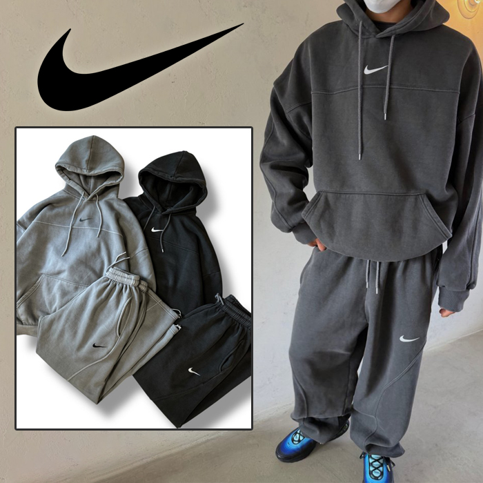 나이키 피그먼트 커브세트(기모) -2color-