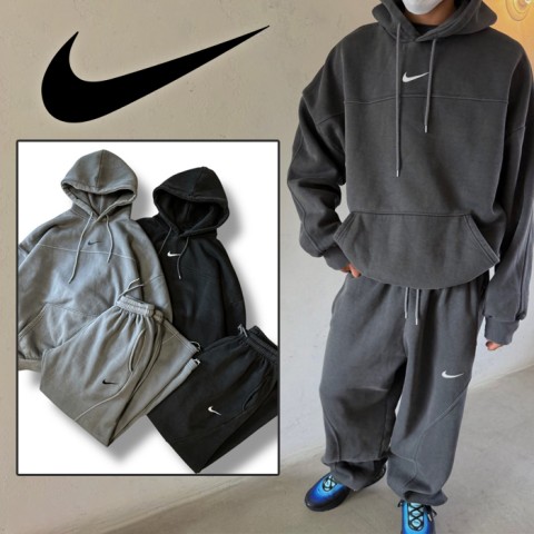 나이키 피그먼트 커브세트(기모) -2color-