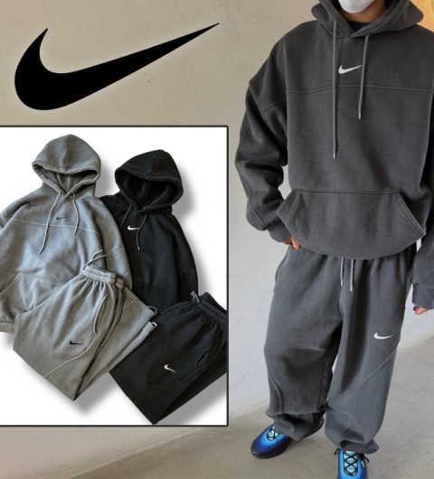 나이키 피그먼트 커브세트(기모) -2color-