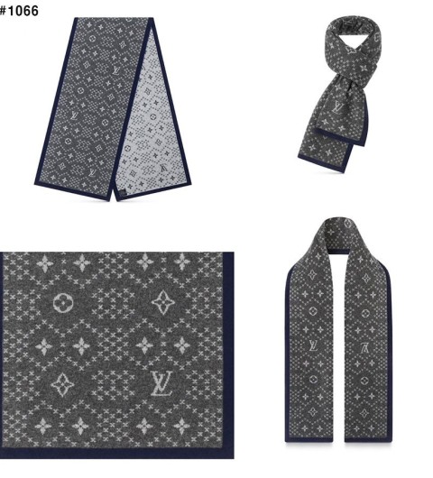 루이비통 플라워 패턴 머플러