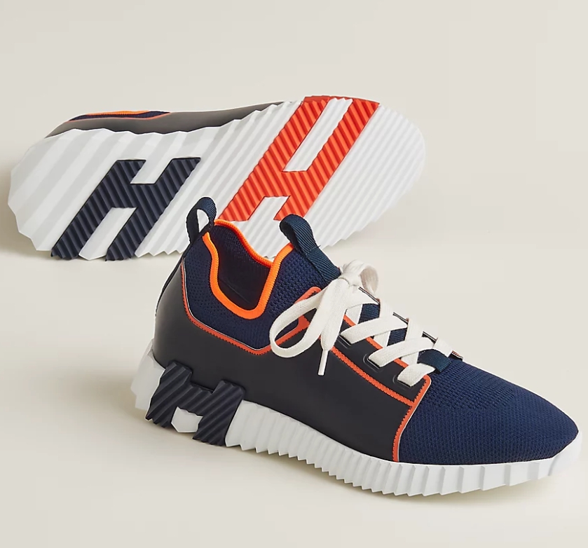 *기획특가* 에르메스 디파트 스니커즈 니트 카프스킨 & 마린 (국내당일배송)