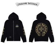 크롬하츠 크랙 후드집업