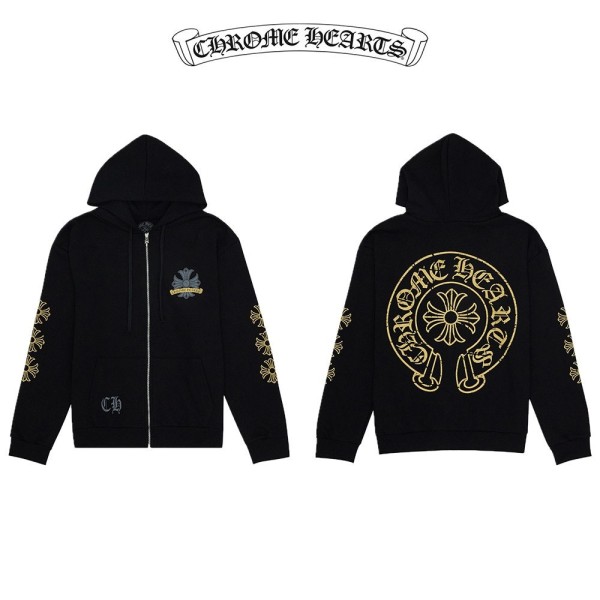 크롬하츠 크랙 후드집업-레플리카 사이트 쇼핑몰