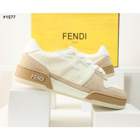 펜디 매치 스니커즈 - 베이지