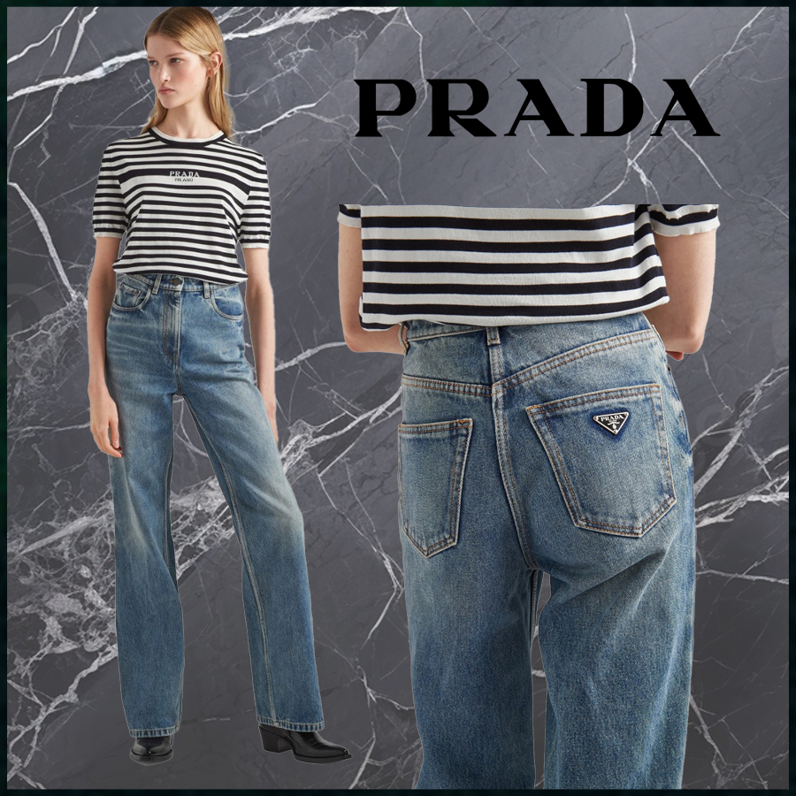 프라다 여성 데님팬츠 - 2 Color
