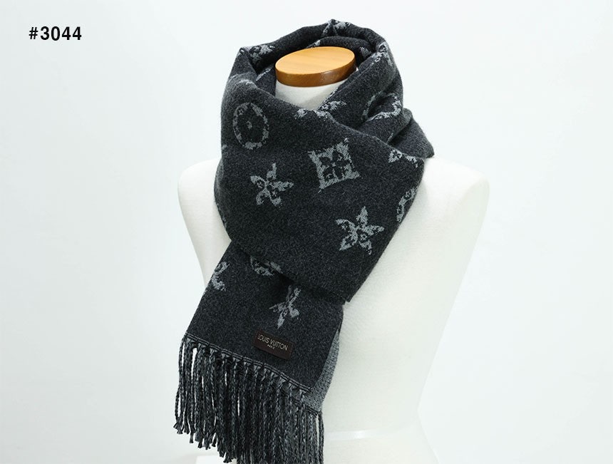 루이비통 모노그램 그라디언트 울 머플러