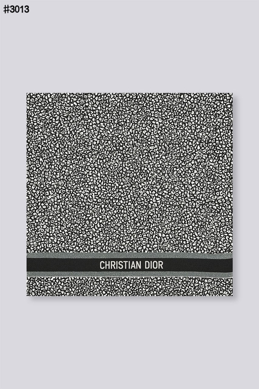 디올 포인틸리즘 실크 숄 스카프