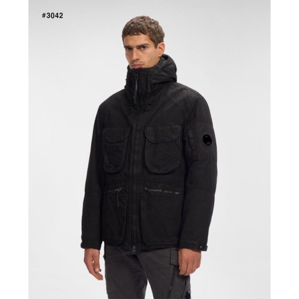 CP컴퍼니 더블 레이어드 포켓 렌즈 후드 자켓 - 2 Color-레플리카 사이트 쇼핑몰