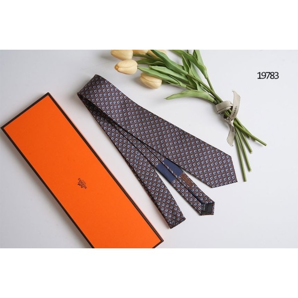 에르메스 말발굽 패턴 실크 타이-레플리카 사이트 쇼핑몰