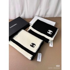 샤넬 로고 양모 머플러 - 2 Color