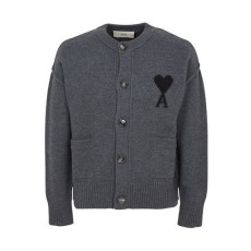 아미 빅하트 로고 울 가디건