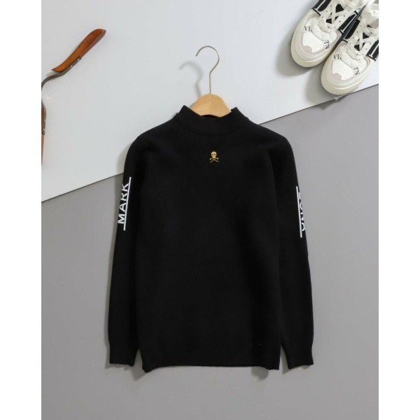 마크앤로나 백 스컬로고 기모 스웨터 - 2 Color-레플리카 사이트 쇼핑몰