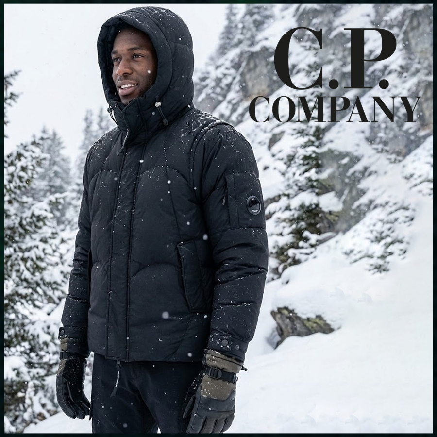 CP컴퍼니 하라세켓 후드 다운 재킷 - 2 Color