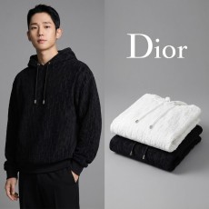 디올 오블리크 테리 코튼 후드 (2color)