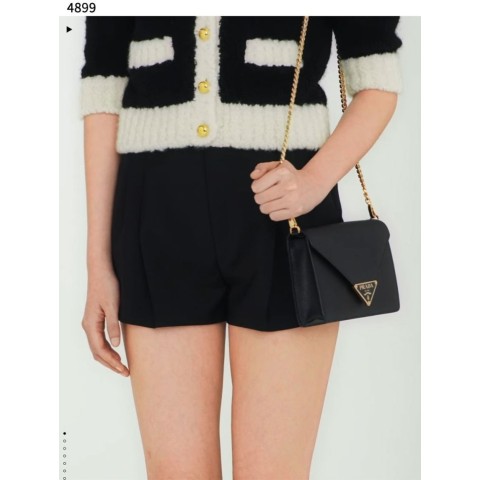 프라다 사피아노 레더 숄더백