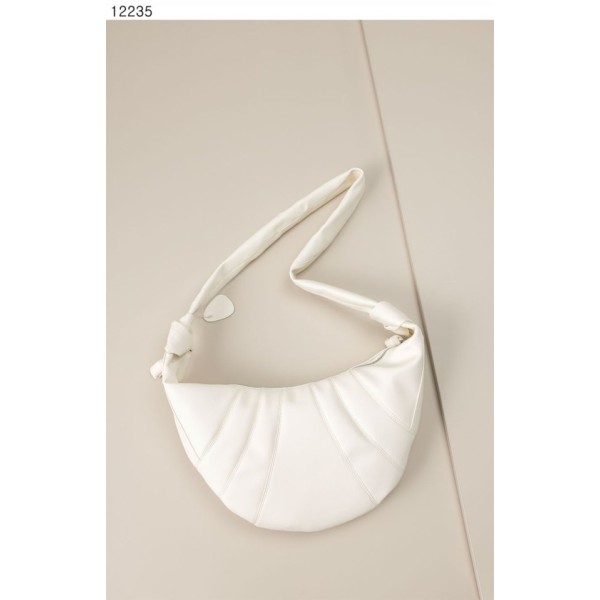 르메르 미디엄 크로와상 백 소프트 나파 레더 - 화이트-레플리카 사이트 쇼핑몰