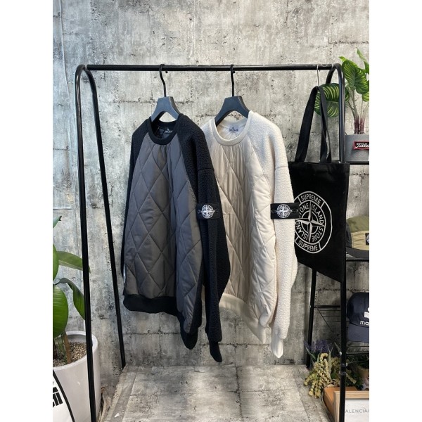 스톤아일랜드 후리스 맨투맨 (2color)-레플리카 사이트 쇼핑몰