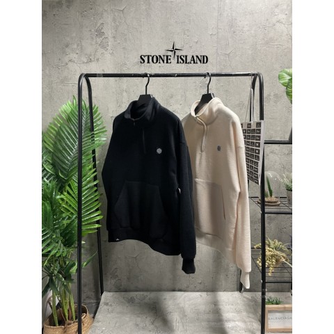 스톤아일랜드 퀄팅 아노락 후리스 (2color)