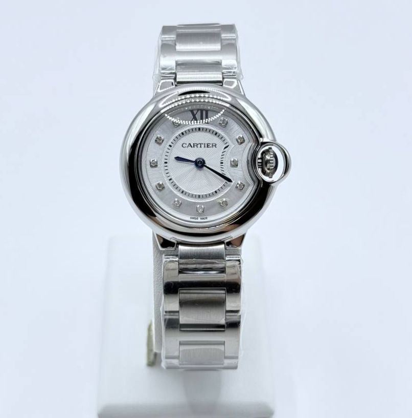 까르띠에 발롱블루 메탈보석 28 mm 여성 (국내공장 AS가능)