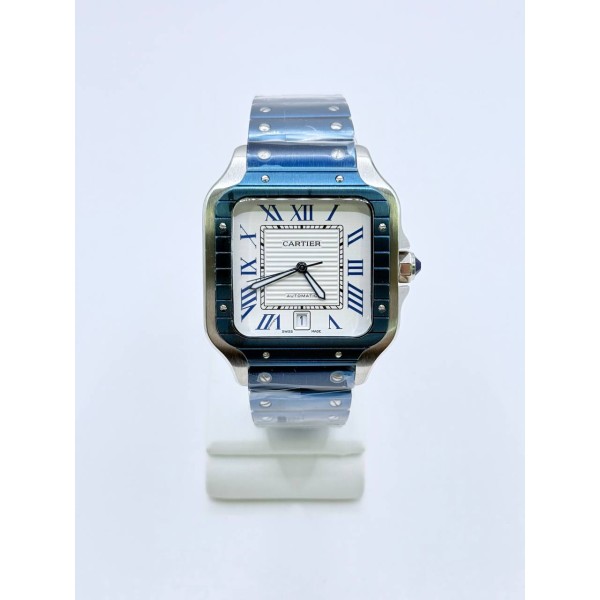까르띠에 산토스 러버밴드 40mm 퀵스워치 (국내공장 AS가능)-레플리카 사이트 쇼핑몰