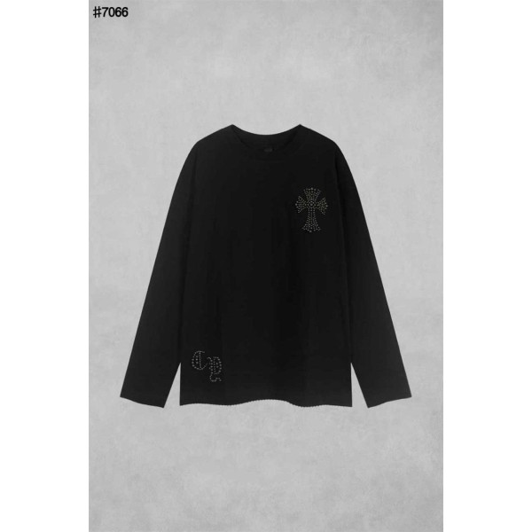 크롬하츠 세메터리 도트 롱 슬리브 티셔츠-레플리카 사이트 쇼핑몰