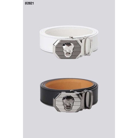 어메이징크리 투톤 마커 자동 버클 벨트 - 2 Color