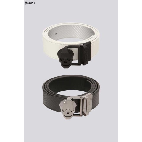 어메이징크리 알렉스 더 페이스 양면 자동 버클 벨트 - 2 Color