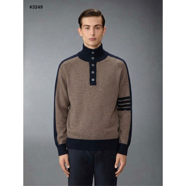 톰브라운 밀라노 사선 4바 폴라넥 스웨터-레플리카 사이트 쇼핑몰