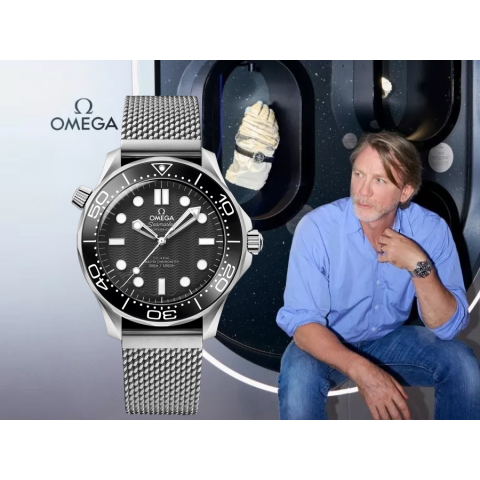 오메가 씨마스터300 신형 논데이트 메쉬 (국내공장 AS가능)
