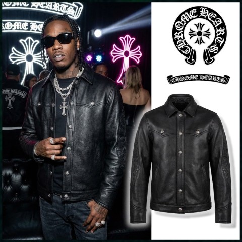 크롬하츠 웨스턴 가죽 자켓 - 제작