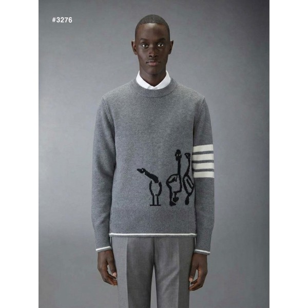 톰브라운 인타르시아 기스 4바 라운드 스웨터 니트-레플리카 사이트 쇼핑몰