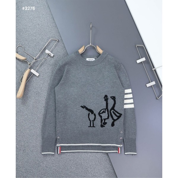 톰브라운 인타르시아 기스 4바 라운드 스웨터 니트-레플리카 사이트 쇼핑몰