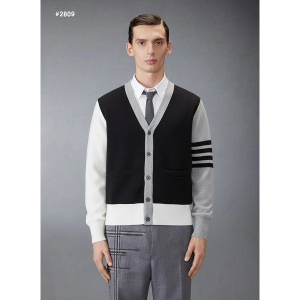 톰브라운 셔틀랜드 4바 브이넥 가디건-레플리카 사이트 쇼핑몰