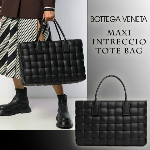 보테가 베네타 맥시 인트레치아토 라지 토드 백 -정품급-