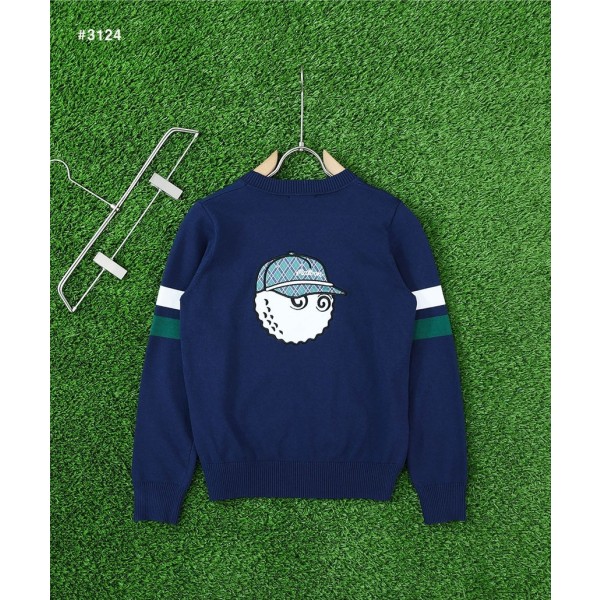 말본 여성 베이직 버킷 데니 라운드 스웨터 니트 - 2 Color-레플리카 사이트 쇼핑몰