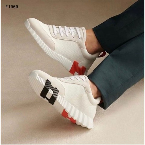 에르메스 바운싱 메쉬 스니커즈 - 오렌지