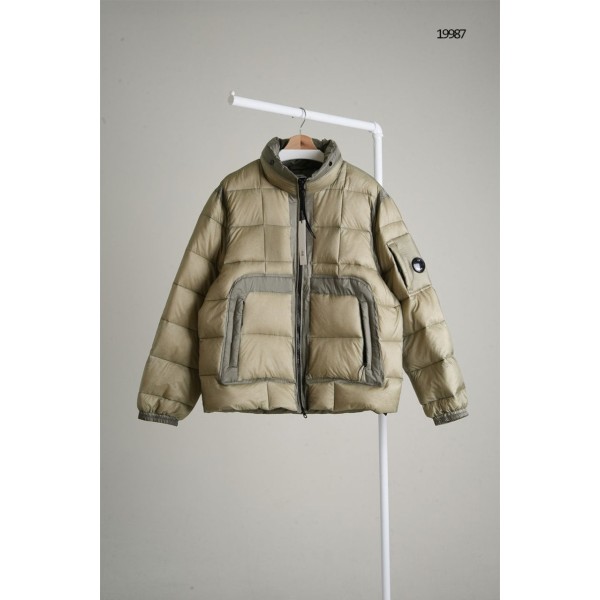 씨피컴퍼니 디디쉘 렌즈패치 후드 패딩 자켓-레플리카 사이트 쇼핑몰