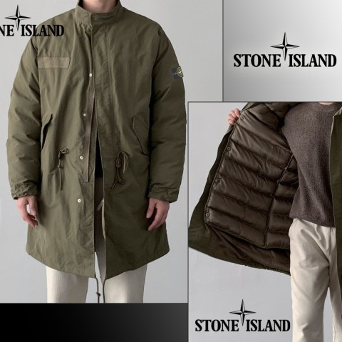 스톤아일랜드 탈부착 패딩야상 (2color) -17583